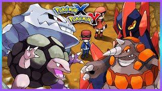 Pokemon X amp Y  How to Get GolemSteelixRhyperior amp Gigalith [upl. by Egroej]