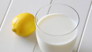 How to Make Homemade Buttermilk  Buttermilk Recipe [upl. by Ierdna]