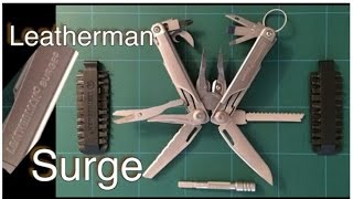 Leatherman Surge Multitool 21 Functions Review [upl. by Oinotla]