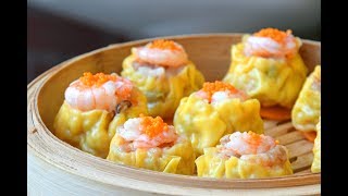 Siumai from scratch  How to Make Cantonese Dim Sum style Siu Mai 烧卖 [upl. by Sirret]