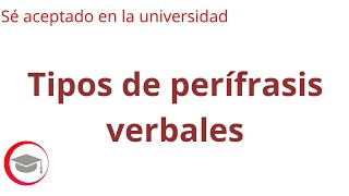 Tipos de perífrasis verbales [upl. by Eicyal]