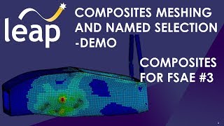 ANSYS Composites Meshing and Named Selections  Demo  Composites for FSAE 3 [upl. by Sigfried]