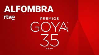 ALFOMBRA ROJA  Premios Goya 2021 [upl. by Joan]