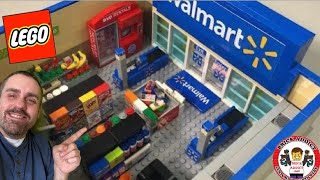 LEGO WALMART SUPERSTORE by BRICK ADDICT [upl. by Asamot516]