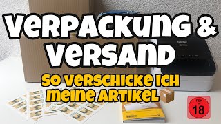 Wie verpacke amp versende ich meine Ware📦  Etikettendrucker Verpackungen DHL Geschäftskunde usw💡 [upl. by Ramoh]