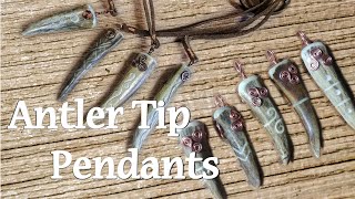 Antler Tip Pendants [upl. by Bettye]