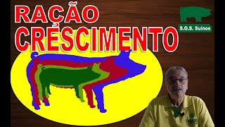 SUINOCULTURA Ração Suíno Crescimento Ração Recria [upl. by Laumas]