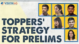 Toppers Strategy for Prelims [upl. by Brawner700]