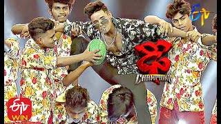 Raju Performance  Dhee Champions  12th August 2020  ETV Telugu [upl. by Alegnave56]