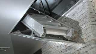 Precision Ladders Automatic Electric Disappearing Attic Stairs [upl. by Seabury]