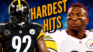 Ryan Clark amp James Harrisons HARDEST HITS [upl. by Levey]