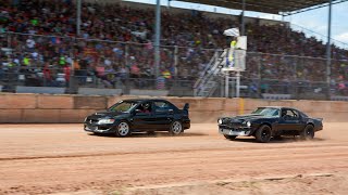 Spectator Races V8 class  Spectator Drags  Shawano Speedway 2019 [upl. by Atiuqahc]