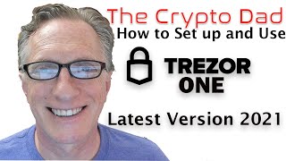 How to Set up Trezor One Hardware Wallet and Use it to Store Bitcoin [upl. by Euridice]