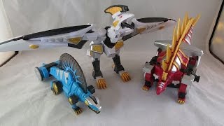 Retro Review Dino Stegazord Power Rangers Dino Thunder [upl. by Bamford]