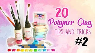 20 Polymer Clay Tips and Tricks for Beginners 2 [upl. by Galan]