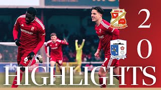 Extended Highlights Swindon Town vs Barrow [upl. by Sugden]