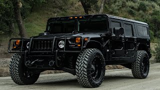 Hummer H1 on Fuel Hostage Wheels by California Wheels [upl. by Leiahtan569]