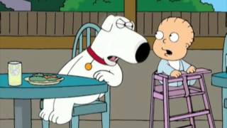 Family Guy  Brian yells at baby at Dennys [upl. by Bardo]