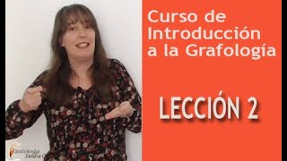 Curso de grafologia  Leccion 2  Qué es Grafología [upl. by Metsky]