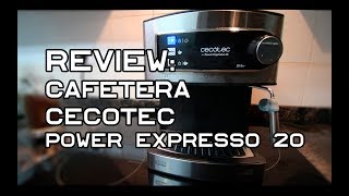 CAFETERA CECOTEC Power Expresso 20 [upl. by Dav196]