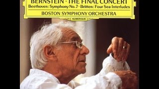 Beethoven Symphony No 7  II Allegretto  Bernstein · Boston Symphony Orchestra [upl. by Wilhide298]