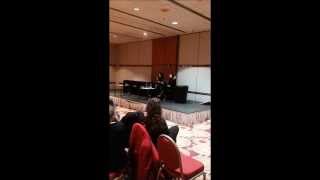 Janel Parrish singing  PLL quotKeep A Secretquot Convention  8 décembre [upl. by Assirhc]