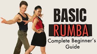 Basic Rumba TOP TEN STEPS amp ROUTINE [upl. by Longan]