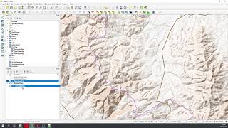 How to add a topography basemap in QGIS  Tutorial [upl. by Trawets]