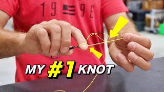 How To Tie A PALOMAR Knot  The 1 Fishing Knot I use EVERY Day [upl. by Asatan465]