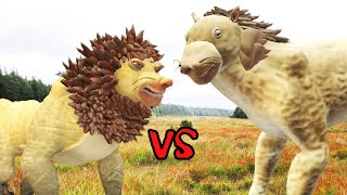 African Lion vs American Lion  SPORE [upl. by Ahsinat]