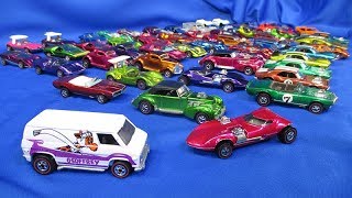 Vintage Hot Wheels Cars 196875 Redlines lot from 2018 Hot Wheels Collectors Nationals Convention [upl. by Valma]