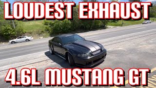 Top 3 LOUDEST EXHAUST Set Ups for FORD MUSTANG GT 46L V8 [upl. by Amahs109]