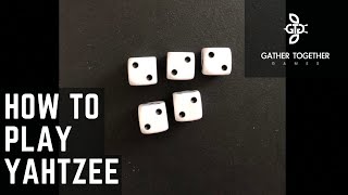 How To Play Yahtzee [upl. by Alikahs]