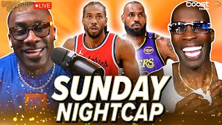 Unc amp Ocho react to LeBron amp Lakers beating the Clippers  did Roach get robbed vs Tank  Nightcap [upl. by Ecertap391]