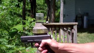 45ACP vs 9mm Recoil Comparison Glock 19 vs Glock 36 [upl. by Dahs279]