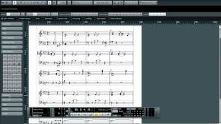 Scoring Basics in Cubase  Tutorial [upl. by Belldas]