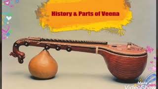 History and Parts of Veena  Vainika Charumathi [upl. by Animehliw]