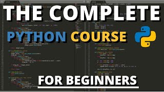 The Complete Python Course For Beginners [upl. by Kwabena]