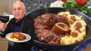 Osso Buco with Polenta Recipe [upl. by Idnym]