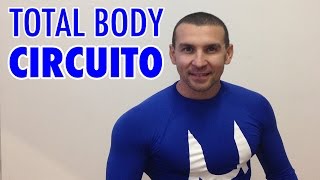 CIRCUITO ALLENAMENTO TOTAL BODY PALESTRA O CASA [upl. by Misti]