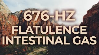 676Hz Music Therapy for Flatulence and Intestinal Gas  40Hz Binaural Beat  Healing Relaxing [upl. by Josephine]