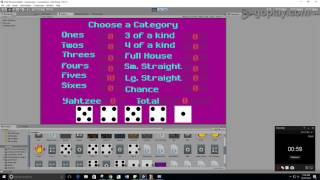 Yahtzee Video Game Developed in Unity [upl. by Ynatterb]