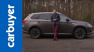 Mitsubishi Outlander PHEV SUV indepth review  Carbuyer [upl. by Orva]