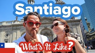 This is Santiago Chile 🇨🇱 Safe Beautiful Must Visit What to do in the city Travel Guide [upl. by Bastian]