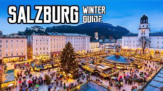 SURPRISING Things to do in Salzburg with Christmas  Austria in winter vlog [upl. by Nies867]