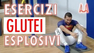 GLUTEI ESPLOSIVI CON ESERCIZI MIRATI DECK SQUAT SQUAT E AFFONDI JUMP [upl. by Dixie]