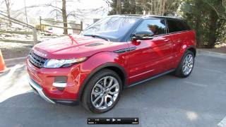 2012 Range Rover Evoque Coupe Pure Plus Dynamic Start Up Exhaust and In Depth Tour [upl. by Lawford]