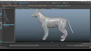 Rigging cuadrúpedos en Maya [upl. by Kling]