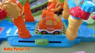 Tut Tut Baby Flitzer  Waschstraße VTech Go Go Smart Wheels Car Wash Playset [upl. by Yahska]