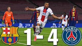 Barcelona vs PSG 14 Champions League Round of 16 2021  MATCH REVIEW [upl. by Apoor]